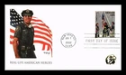 US COVER HEROES OF 2001 FIRST DAY ISSUE SCOTT B2 POLICE OFFICER REAL LIFE HEROES