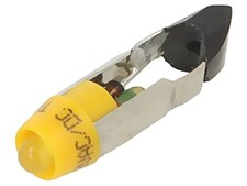1504145UY3 Kontrollleuchte: LED T5,5K gelb Kunststoff 28VAC 28VDC 3 mm CML INNOV