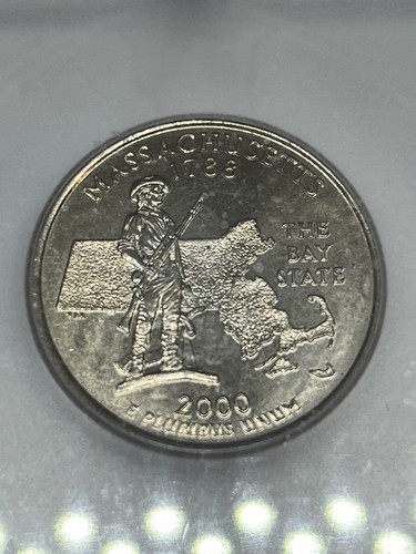 2001-D 25C ICG Signature Series Statehood Quarter - Tom Rogers - Massachusetts - Picture 4 of 4
