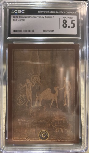 2022 Cardsmiths Currency Series 1 - CAMEL #33 Base CGC 8.5