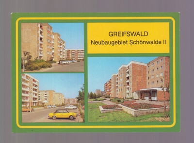B 969/AK Greifswald-Schönwalde II/new buildings'' 1986