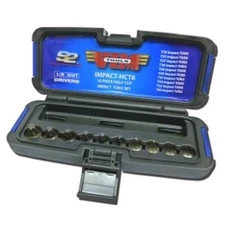 10-Piece Half Cut Torx Driver Set, 3/8" Square Drive by Vim Products