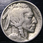 1916 Buffalo Nickel 5c US Coin Philadelphia Mint
