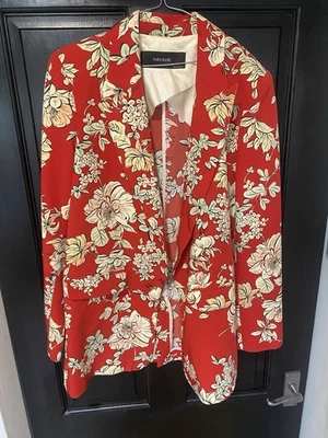 Zara Women's Floral Blazer Jacket Size S - Image 1 of 3