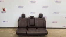 16 Ford F150 King Ranch Crew Cab Heated Rear Seat Assembly Brown Leather