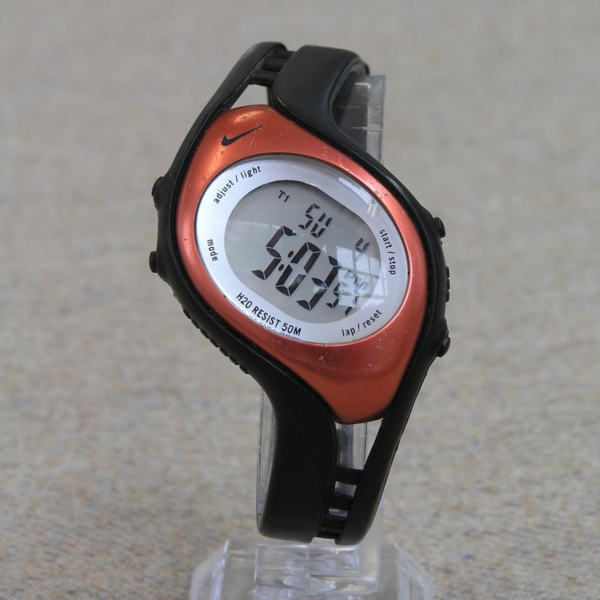 00s RETRO NIKE Total 90 Digital Watch [New Battery] Rare Japan