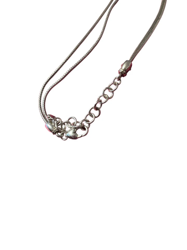 Brighton Raro Mezcla de Colores Colorido Esmalte Collar 19” Longitud y Juego de Pendientes Foto 4 de 4