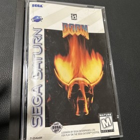 Doom (Sega Saturn, 1997) Complete With Insert And Reg Card