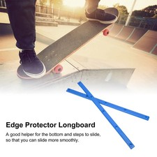 (Blue)Rib Bones Rails Wear Resistant Stable Flexible Glossy Appearance Long CU