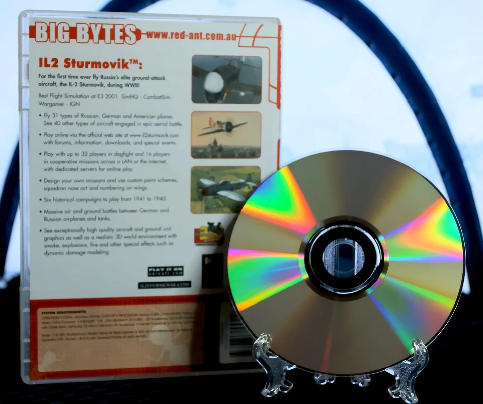 IL-2 Sturmovik Retro PC Game by 1C:Maddox Games & Ubisoft [Tested] Flight Sim - Image 2 of 3