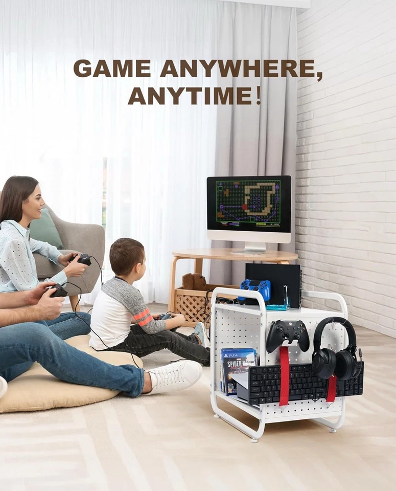 Mythinglogic Estante de Almacenamiento de Juegos, Organizador de Juegos para Consolas, Foto 4 de 4