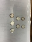 (7) Silver Dimes : 1911:1945:1963:1964