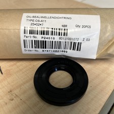 WELLENDICHTRING Metric Oil Shaft Seal 25 x 52 x 7 25x52x7 Double Lip