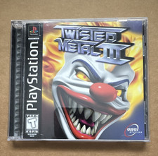 Twisted Metal III - Sony PlayStation 1 989 Studios T NTSC-U/C Disc w/ Case