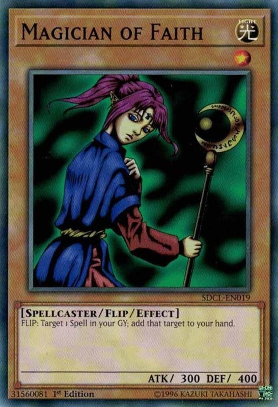 Magician of Faith - SDCL-EN019 - Common - 1st Edition - YuGiOh