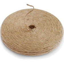 Garden Twine Natural Jute 400ft Brown Strong Support Eco-Friendly Crafts