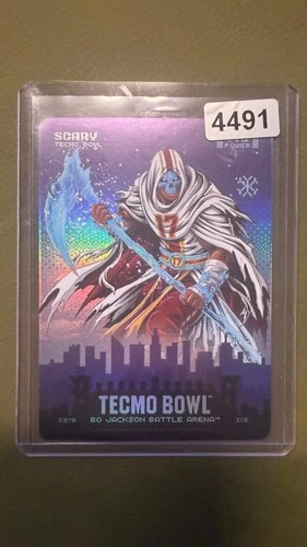2026 Bo Jackson Battle Arena Tecmo Skyline BattleFoil ICE Scary - Terry McLaurin