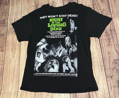 Night Of the Living Dead Movie Poster T-Shirt Size XL Black Hifidelity