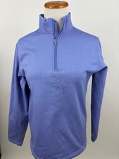 OBERMEYER purple fleece 1/2 zip pullover jacket Girls XL