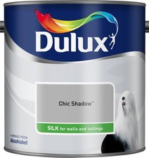 Dulux Smooth Creamy Emulsion Silk Paint Chic Shadow 2.5L Walls and Ceiling  9.60 per litre
