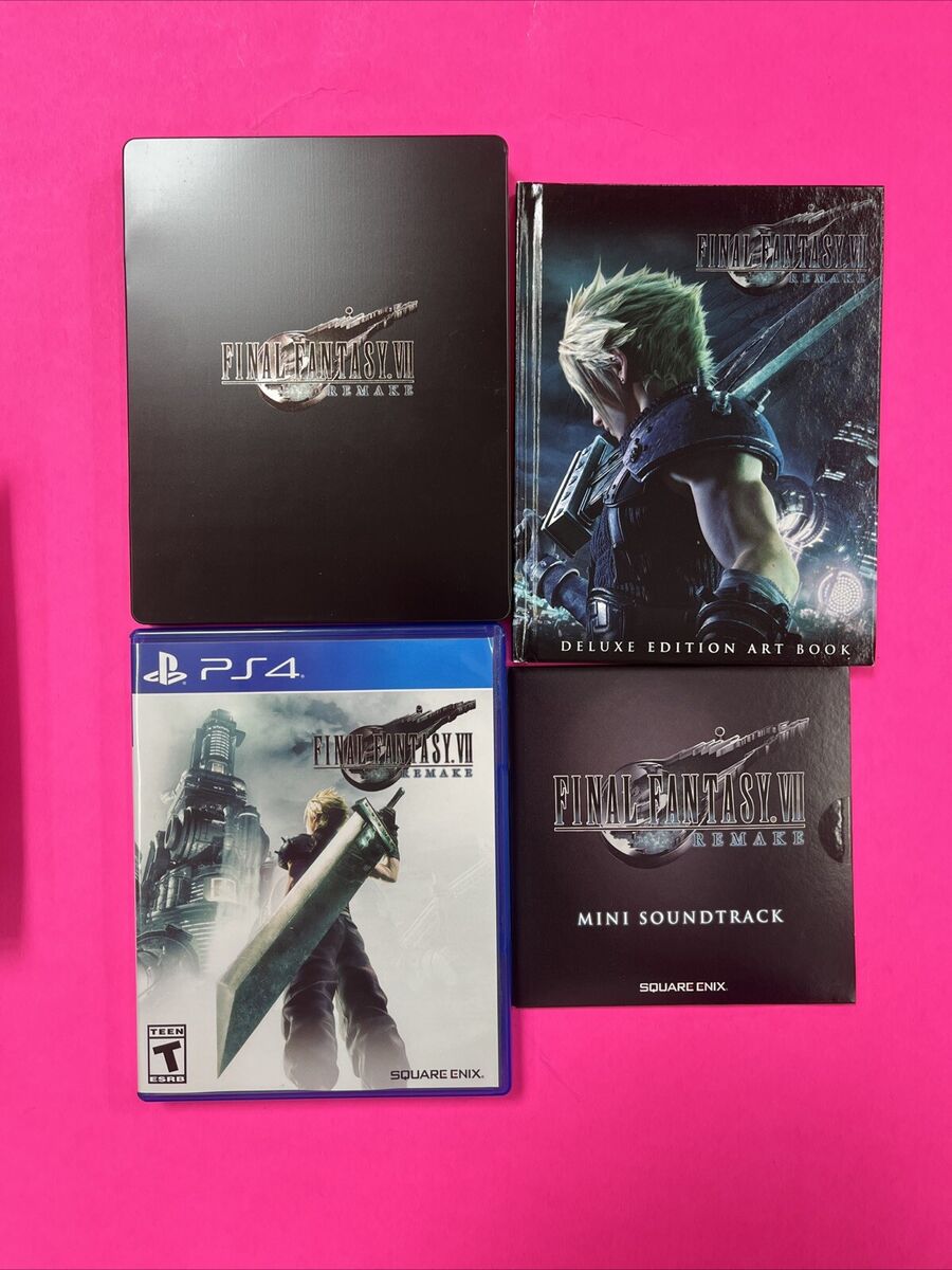 Final Fantasy VII Remake Deluxe Edition Playstation 4 PS4 Final Fantasy VII Remake Deluxe Edition Playstation 4 PS4