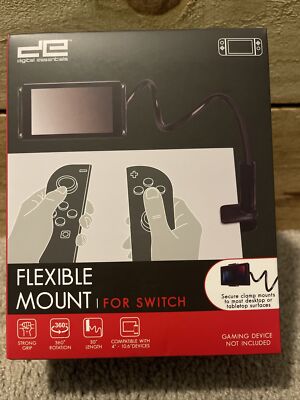 Flexible mount for Nintendo Switch Or 4” -10.6” Devices 360