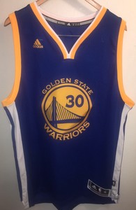 Adidas Golden State Warriors Stephen Curry NBA Throwback Swingman Jersey XL | eBay