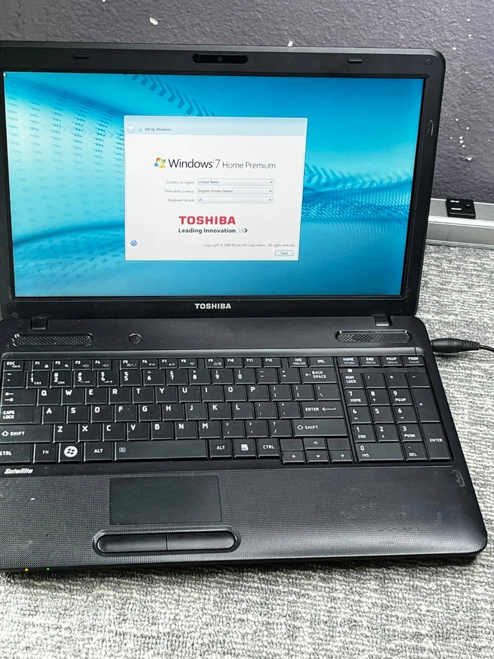 Toshiba Satellite M45-S165 PSM43U-00S00F Laptop With RAM/HardDrive Used 531 - Image 2 of 4
