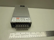 Meanwell, HRP-450-15, DC Power Supply, +15 Vdc, 30 A, Bench Checked-GOOD