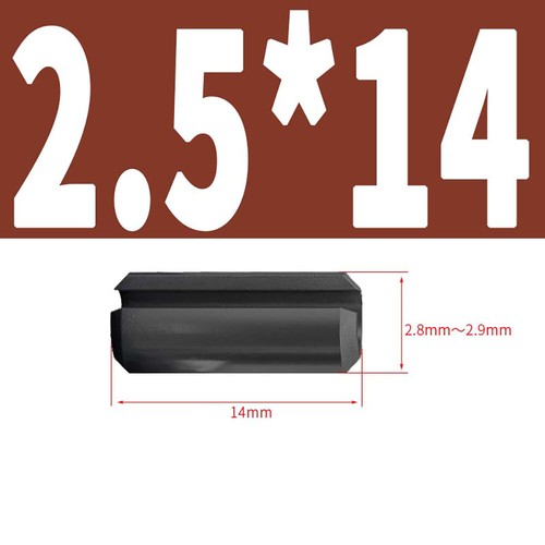 Black Spring Pins Split Tension Roll Pin 65 Mn steel M1.5 M2 M2.5 M3 M4 M5-M12 - Picture 42 of 156