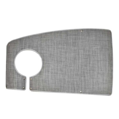 Tracker Boat Snap-In Deck Mat 315558 | Woven Gunmetal 43 3/4 Inch
