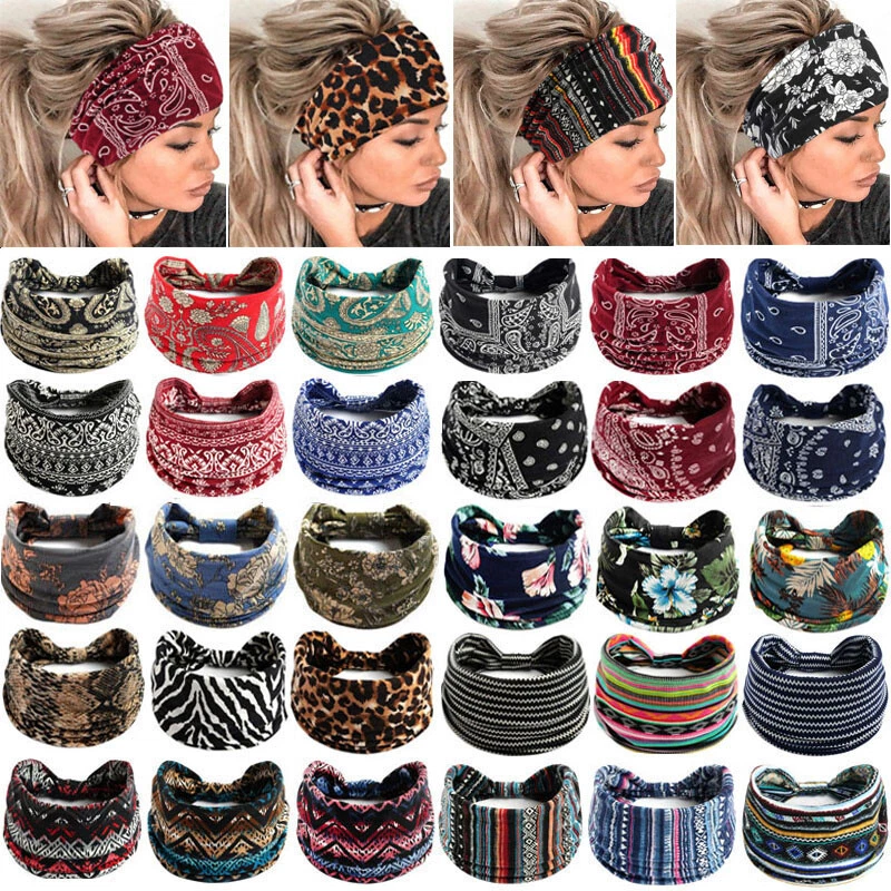 Set Di 7 Fasce Per Capelli In Pizzo Elastiche – Cerchietti Stretch Retrò Per Donna E Ragazza, Turbanti Eleganti Per Matrimoni E Uso Quotidiano