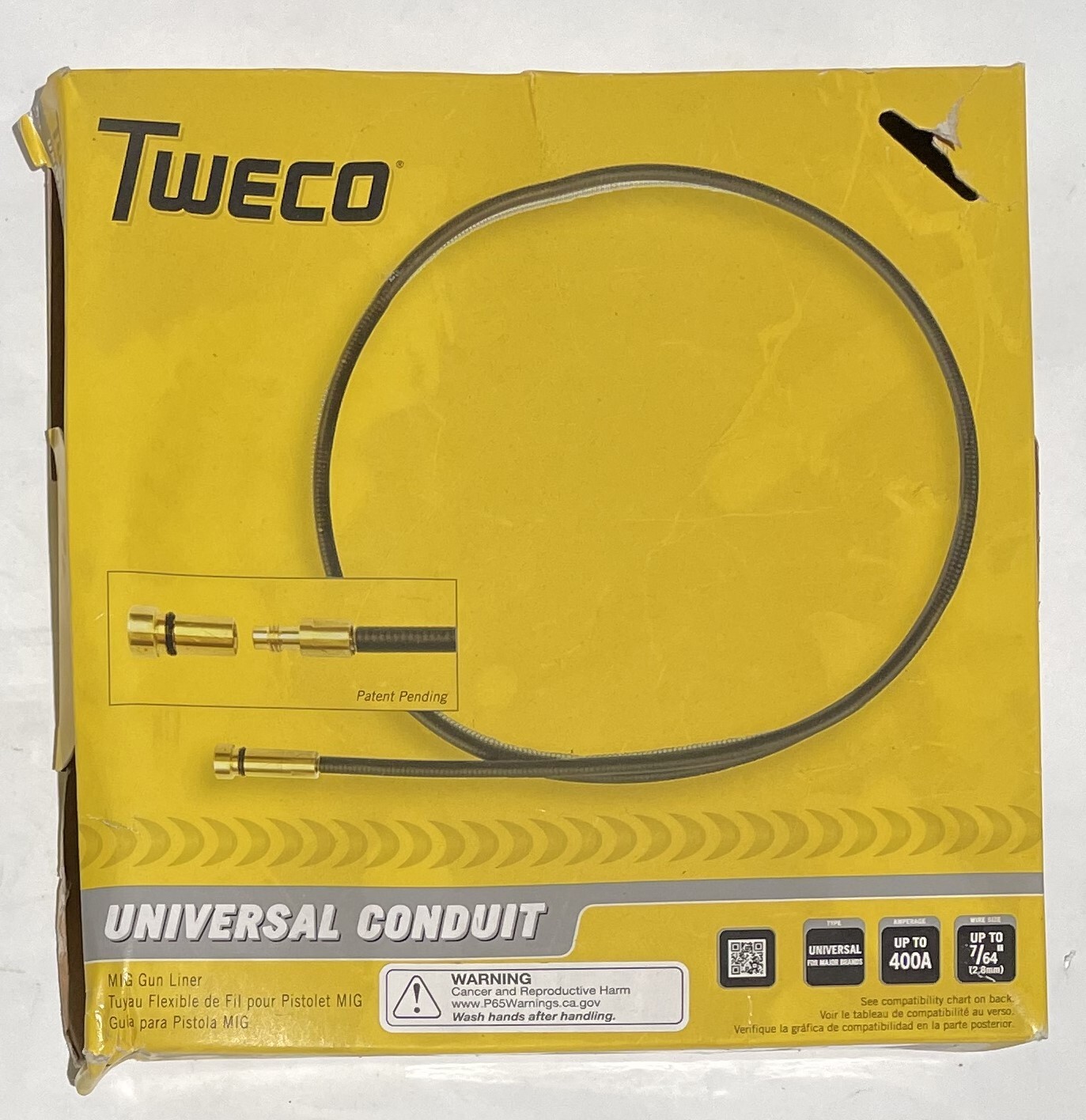 Tweco S415M116 Smoke Master 450 Air Cooled MIG Gun 450 A 15 ' Miller 1/16