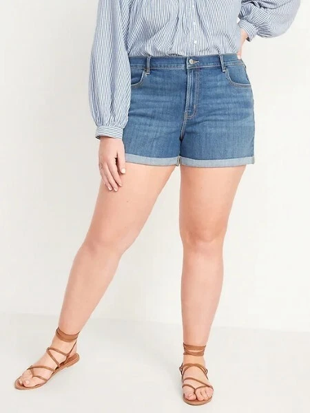 Old navy cheap mid rise shorts