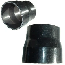 1.75" (45mm) to 1.25" (32mm) Silicone reducer coupler black intake piping