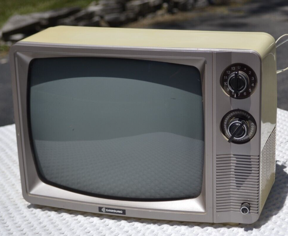 1986 Samsung BT-307MR Portable Color Television (working) | eBay