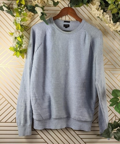 J Crew Slim Fit Rugged Cotton Sweater 