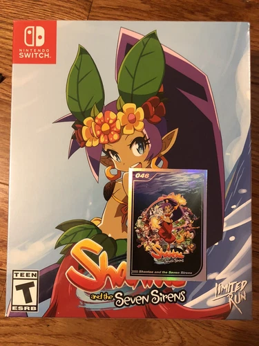 Shantae and the Seven Sirens Collector's Edition Nintendo Switch Sealed