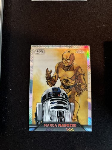 2023 Topps Chrome Star Wars #MM-2 C3PO/R2D2 Refractor Manga Madness - 第 1/2 張圖片