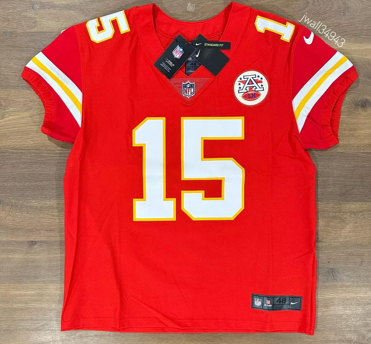 AUTHENTIC Nike Patrick Mahomes Kansas City Chiefs Men s NFL Vapor ELITE Jersey