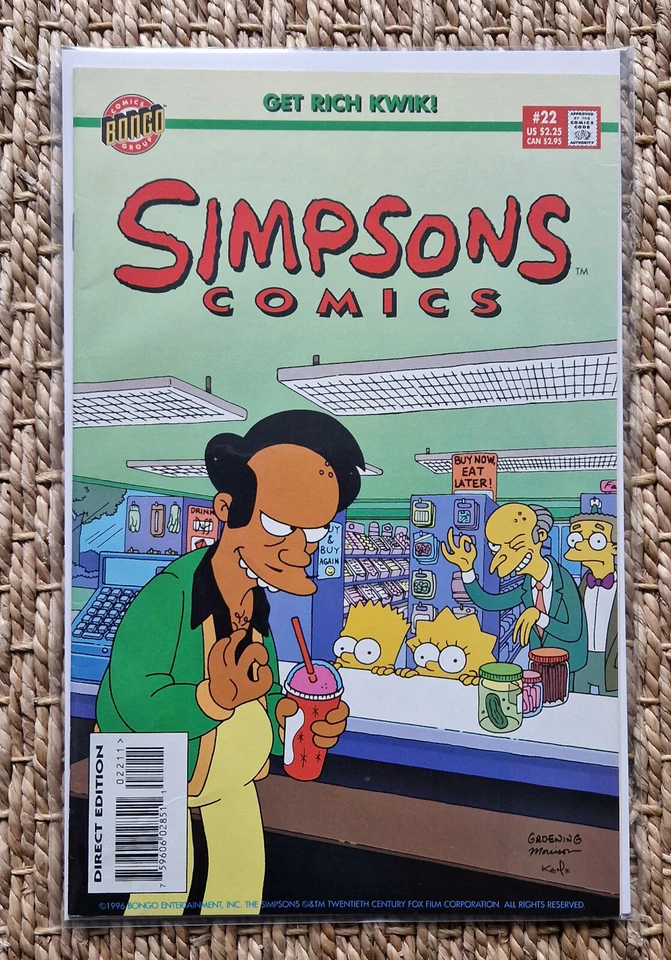 Simpsons Comics #22 US Comic - Bild 1 von 1