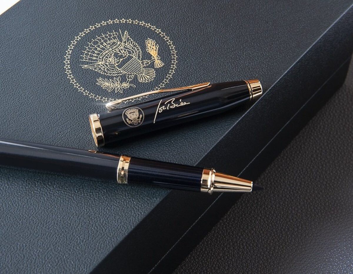 Cross Century II Presidential Rollerball Pen, Joe Biden, Black