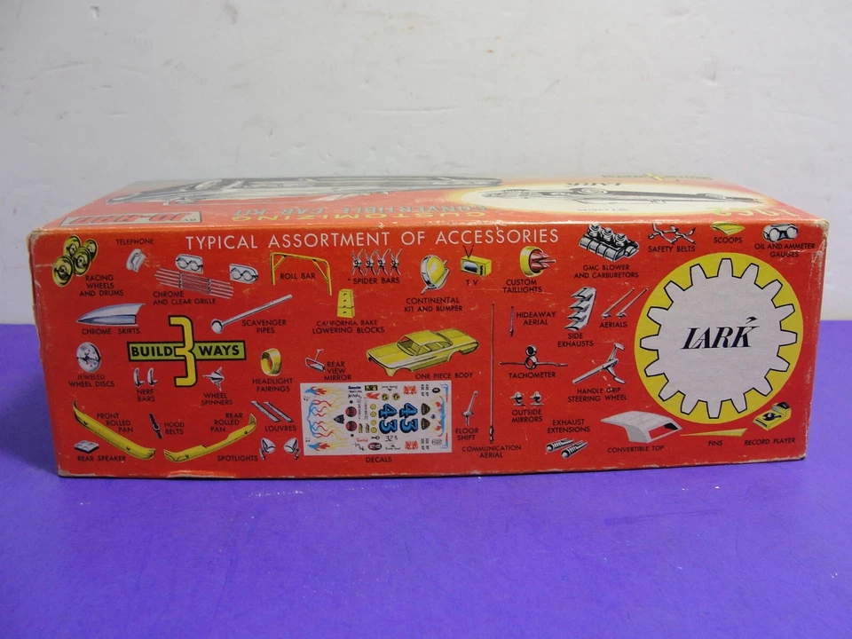 Vintage Jo-Han 1962 Studebaker Lark 3-Way 1/25 Maquette Kit W/ Boîte - Image 4 of 4