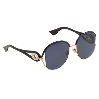 dior blue patterned arm sunglasses
