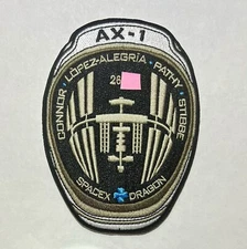 Employee Numbered - SpaceX AX-1 Mission Patch