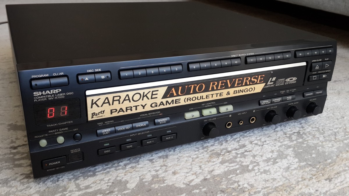 SHARP MV-K7000 CD / LASER DISC Player | eBay