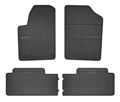 Tappetini In Gomma Anteriori Per Citroen Berlingo II / Peugeot Partner II (2008-2018) - Su Misura