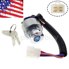 New Ignition Switch Ignition Lock TC020-31822 TC02031822 For  w/ Two Keys