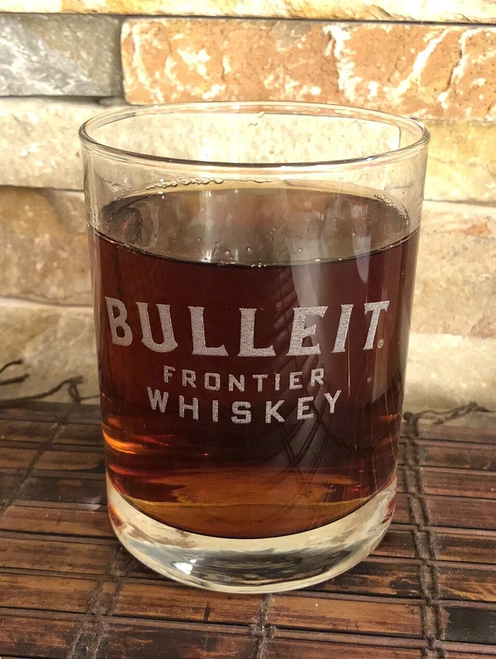 BULLEIT Collectible Whiskey Glass 8 Oz