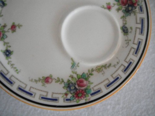ROYAL DOULTON DEMI SAUCER PATTERN # 657883 WHITE EXCELLENT MULTIPLES AVAILABLE - Picture 11 of 12